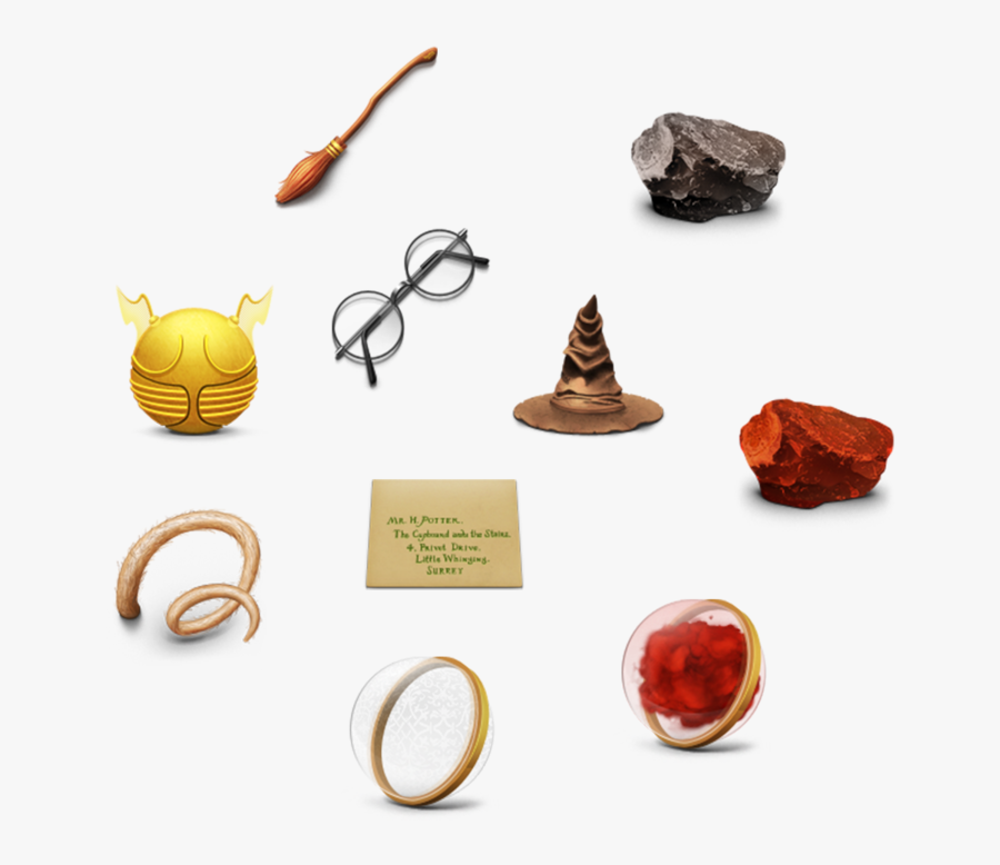 Harry Potter Icons Png, Transparent Clipart