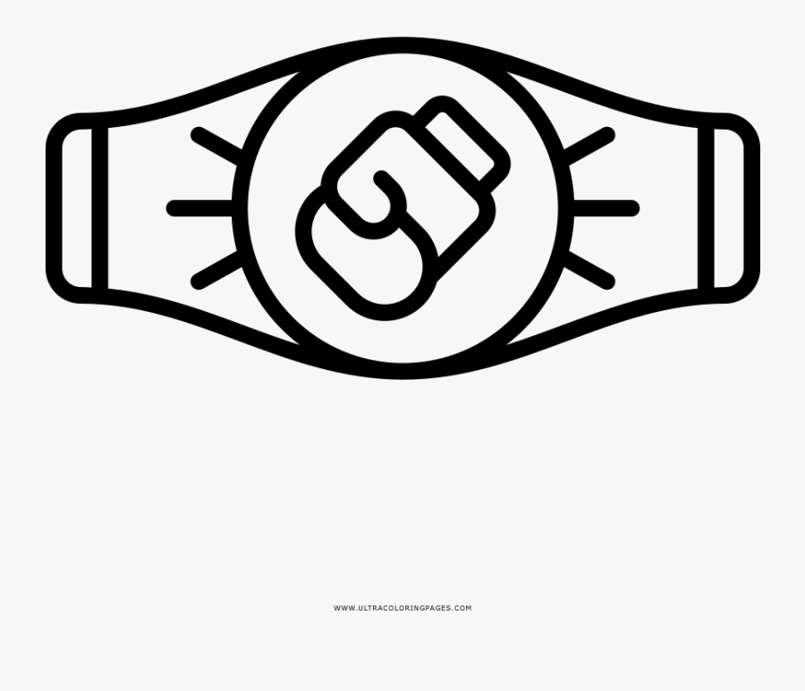 Transparent Championship Belt Png, Transparent Clipart