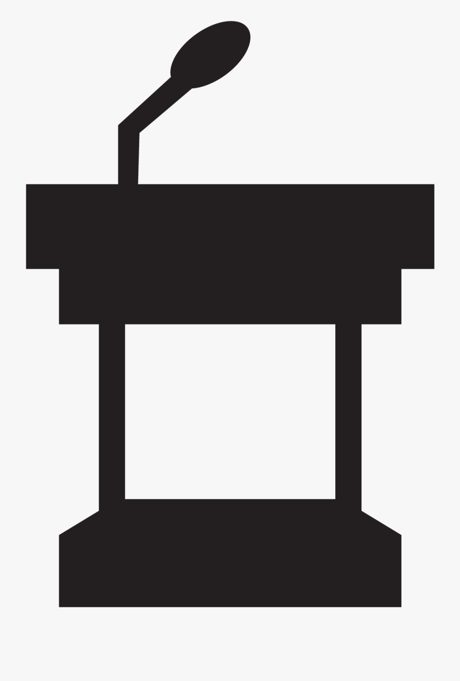 Podiu, - Transparent Background Podium Clipart, Transparent Clipart