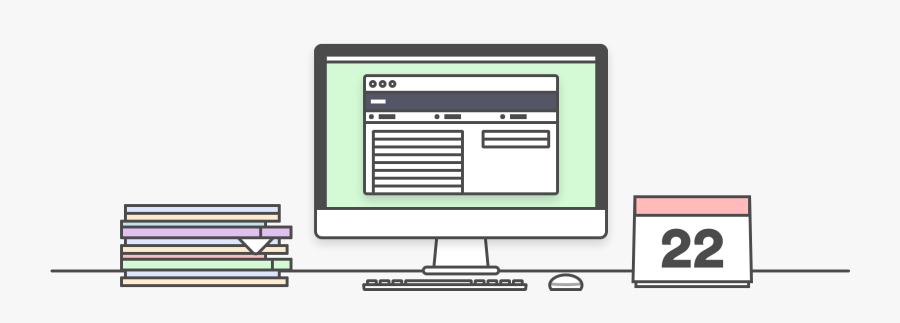 Talenox Hr Software - Computer Monitor, Transparent Clipart