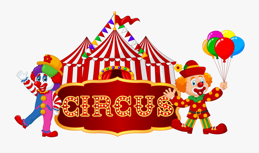 Clown Stock Photography Illustration - Transparent Background Circus Clipart, Transparent Clipart
