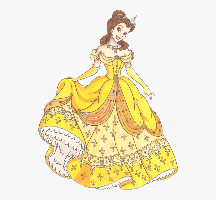 Transparent Belle Clipart - Disney Princess Aurora In Jewel Dress Png, Transparent Clipart