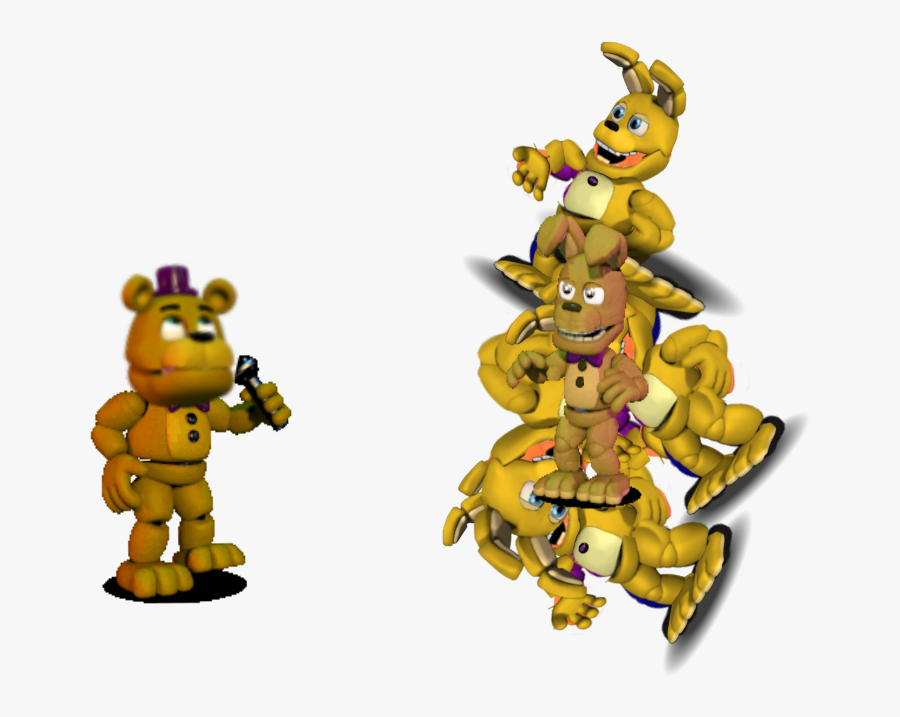 #fredbeargetsannoyed #fredbear #gets #annoyed #springbonnie - Cartoon, Transparent Clipart