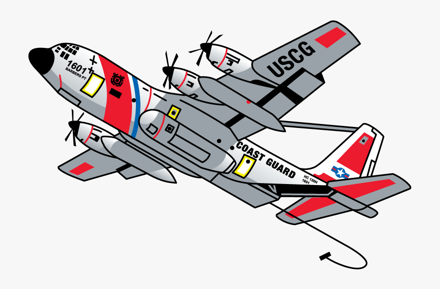 C 130j Sar Us Coast Guard, Transparent Clipart