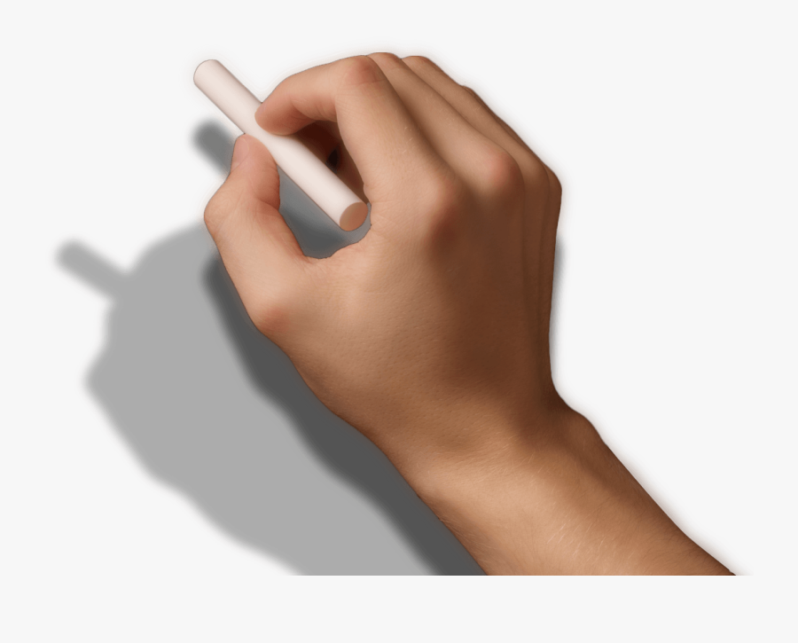 Clip Art Black And White Stock Hd Png Images Pluspng - Hand With Chalk Transparent Background, Transparent Clipart
