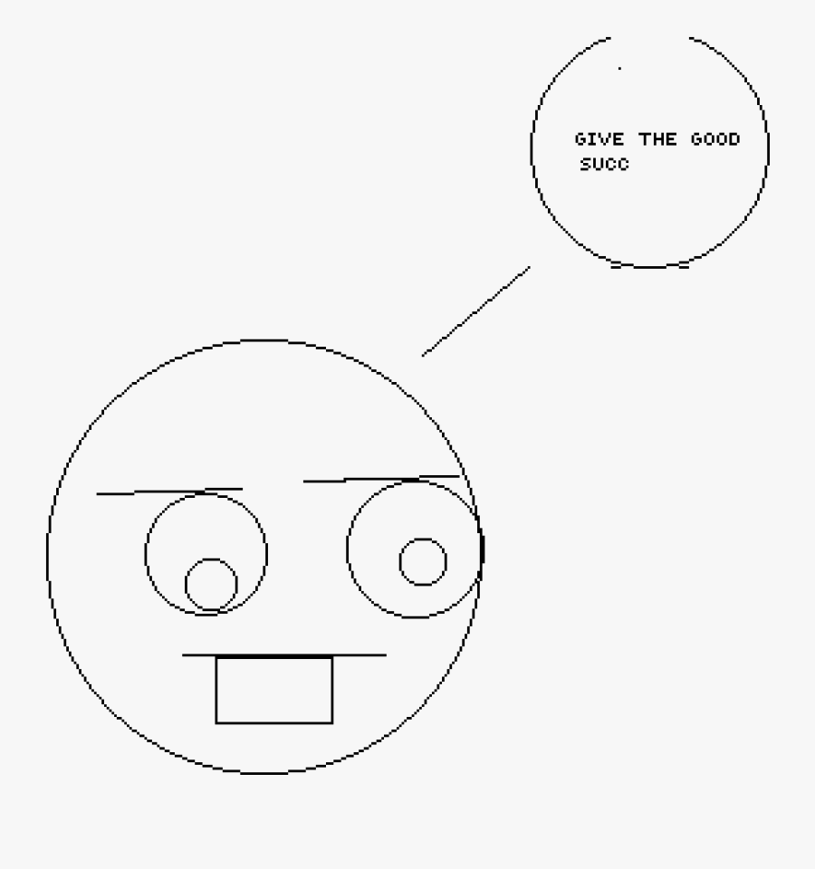 Give The Good S U C C - Line Art, Transparent Clipart