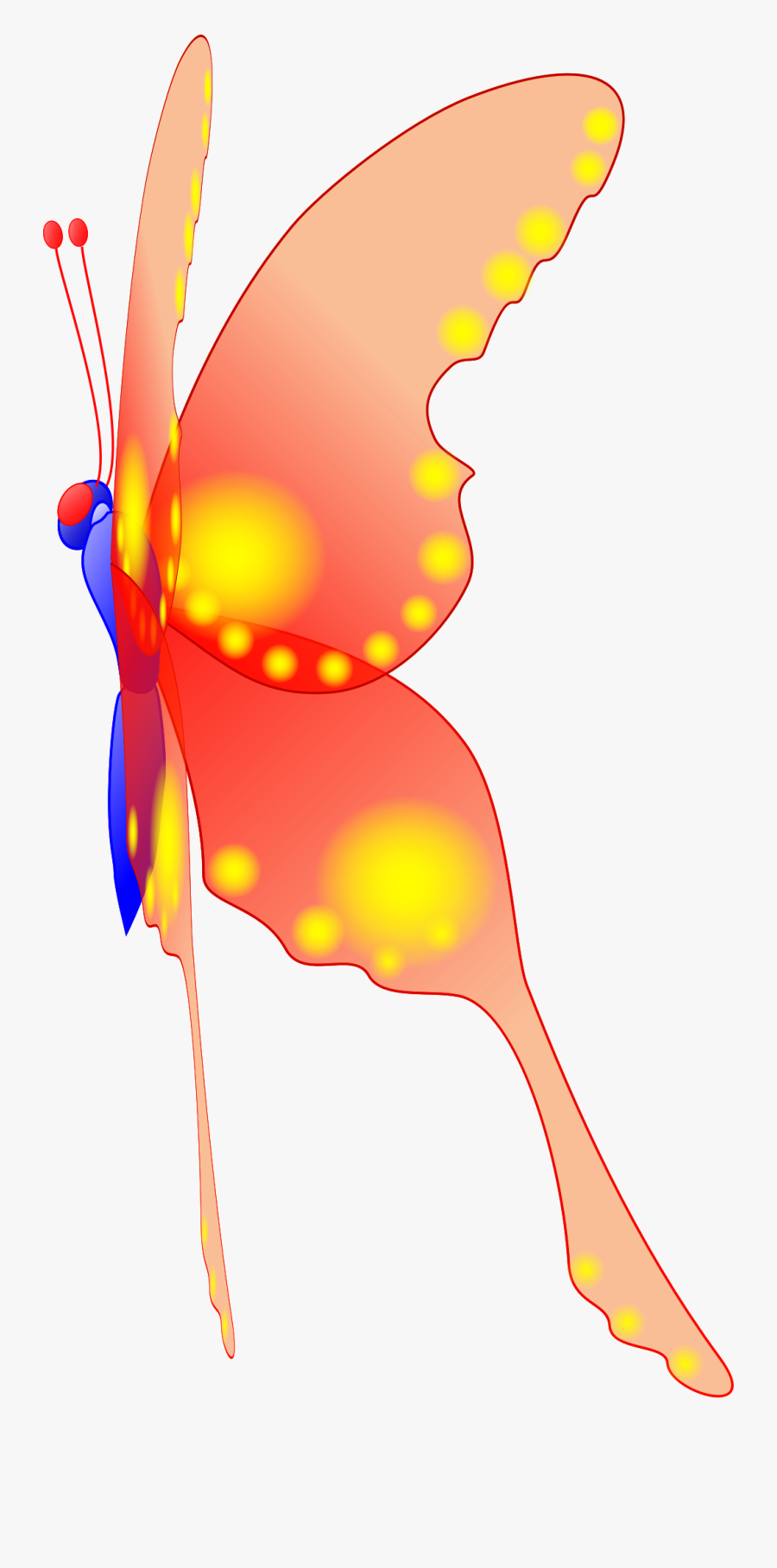 Butterfly, Version B Clip Arts - Clip Art, Transparent Clipart