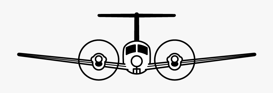 Beechcraft C-12 Huron, Transparent Clipart