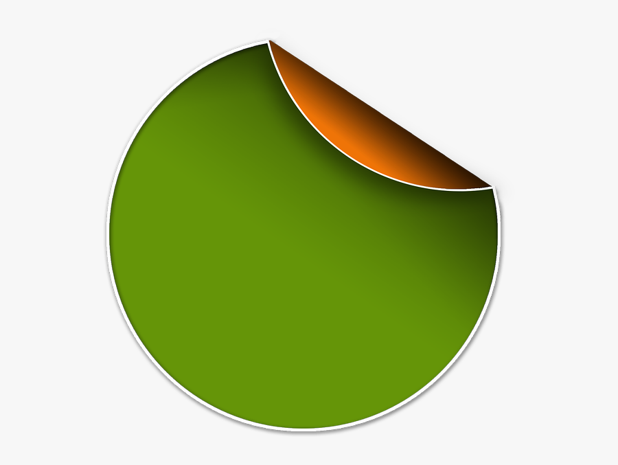Green Banner Clipart - Circle, Transparent Clipart