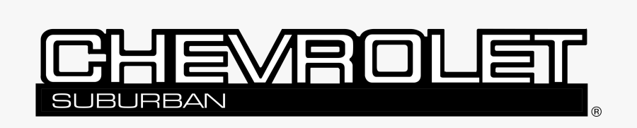 Chevrolet Vector Black And White - Chevrolet, Transparent Clipart