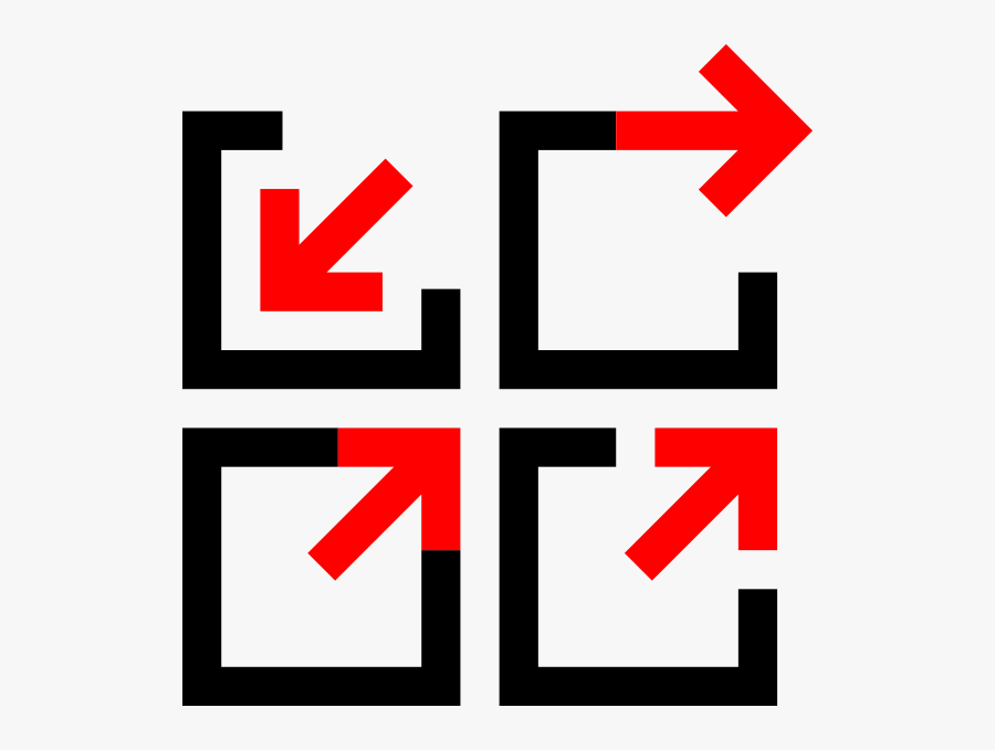Free Vector Arrow Logos Clip Art - Box Arrow Icon Png, Transparent Clipart