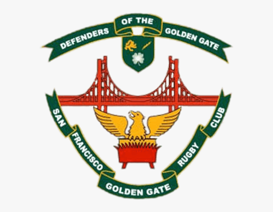 San Francisco Golden Gate Rugby Logo - San Francisco Golden Gate Rfc, Transparent Clipart