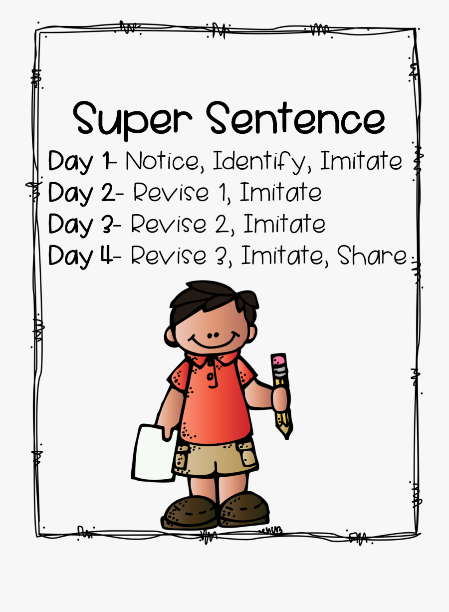 Handwriting Clipart Sentence - Free Melonheadz Clipart, Transparent Clipart