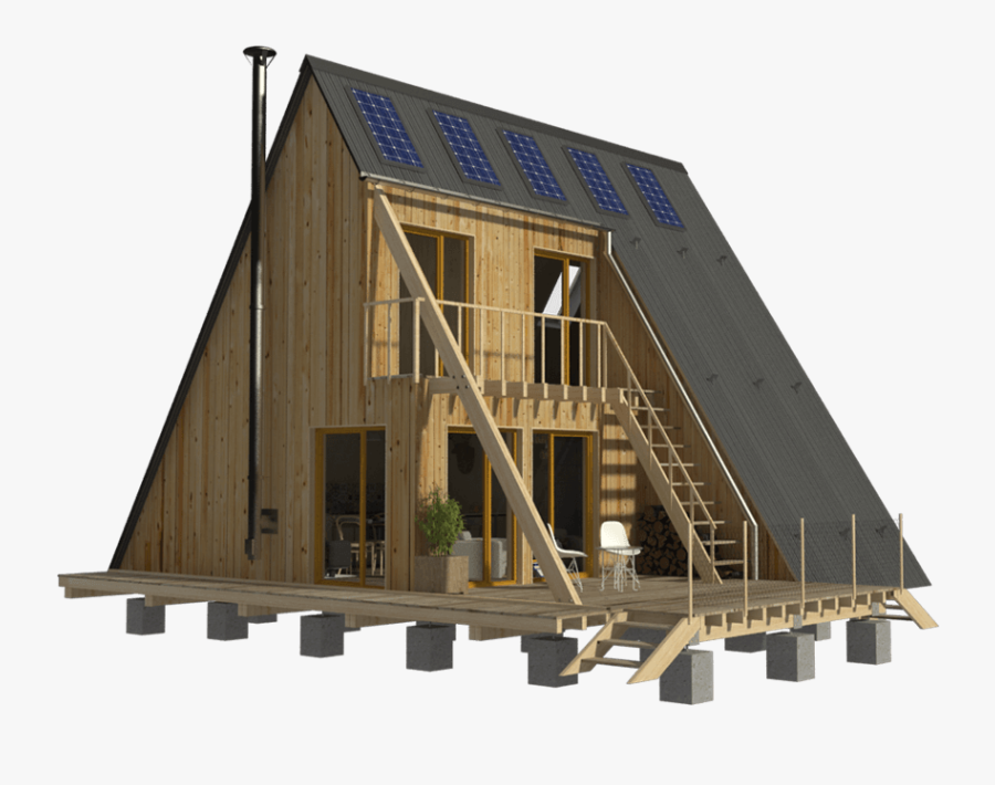 A-frame Home Plans Emma - Tiny Home 1000 Sq Ft, Transparent Clipart
