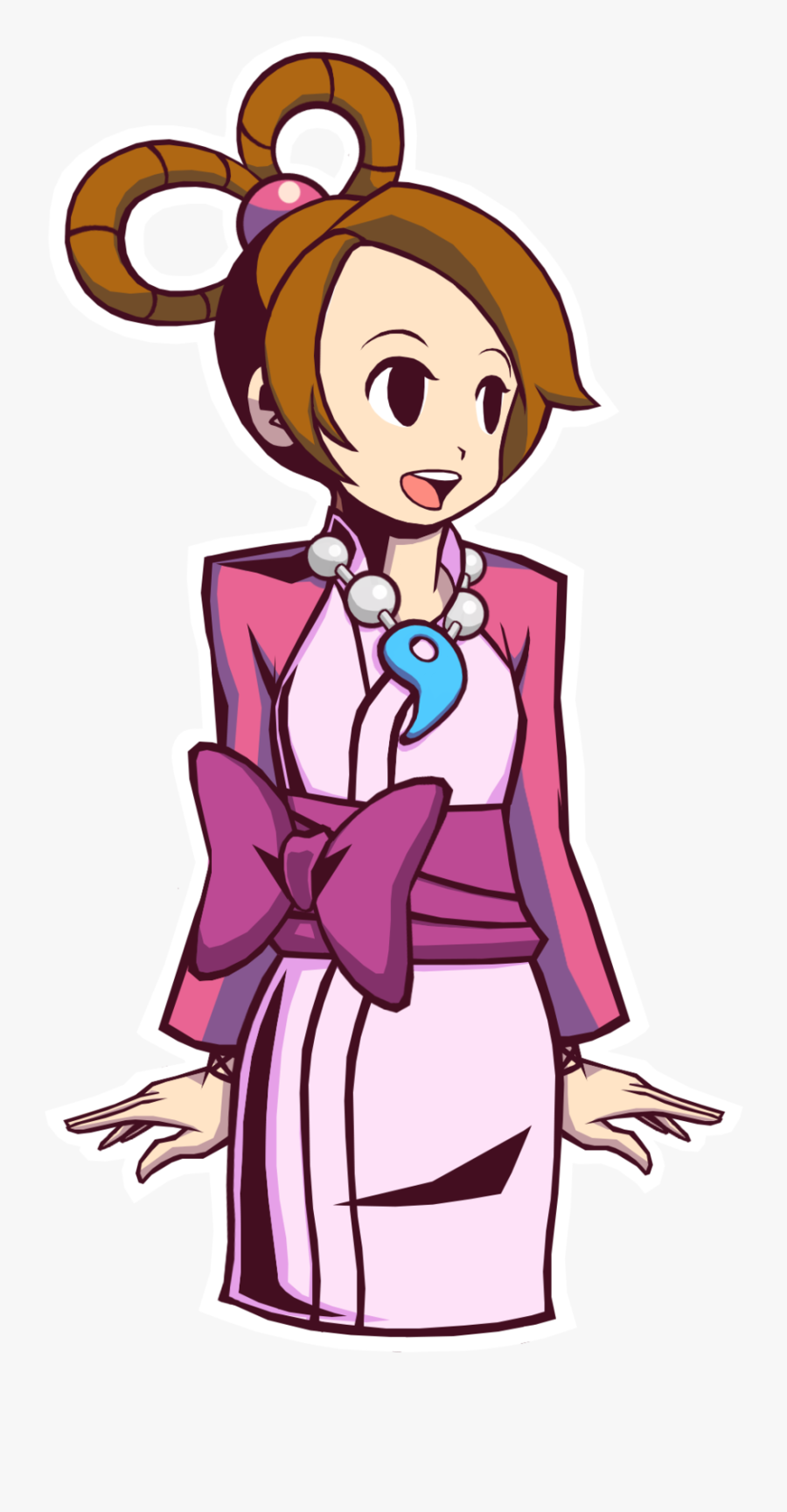 Pearl Fey In Ghost Trick Style - Ace Attorney Pearl Hot, Transparent Clipart