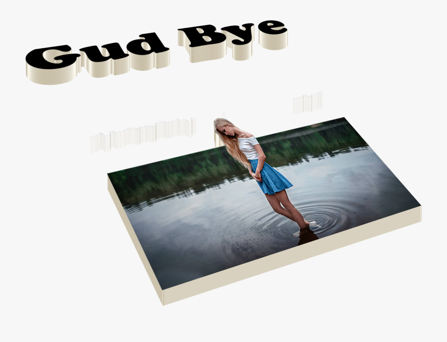 Gud Bye Png Free Download - Fish Pond, Transparent Clipart