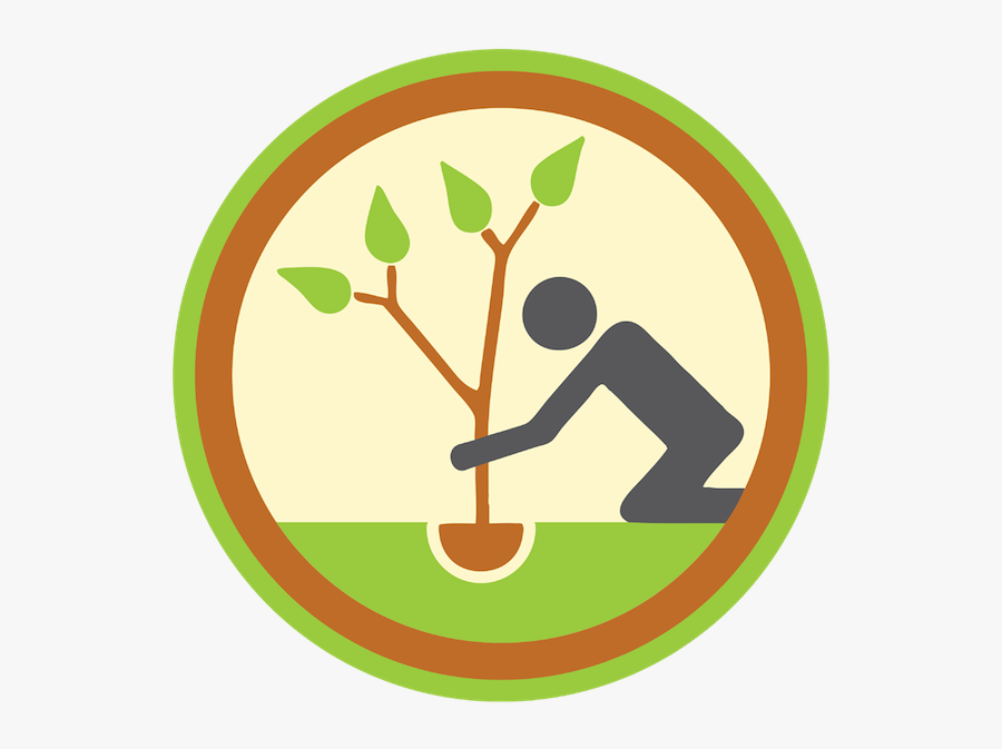 Badge Clipart Png - Plant A Tree Clipart, Transparent Clipart