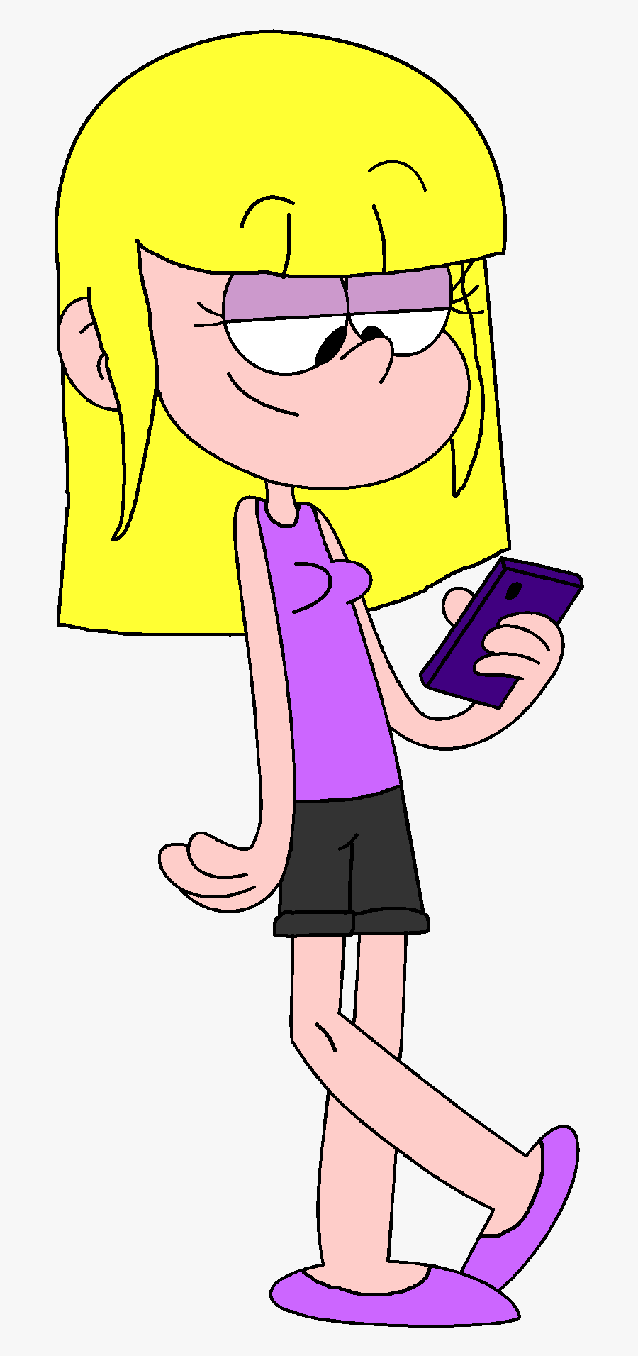 Misty Scott - Loud House Lori Base, Transparent Clipart