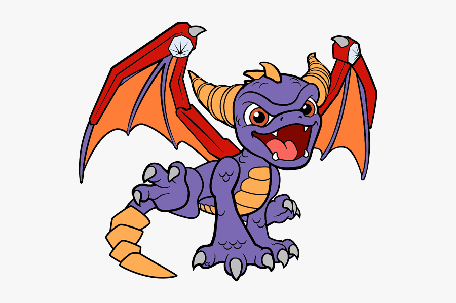 Spyro Skylanders Coloring Pages, Transparent Clipart