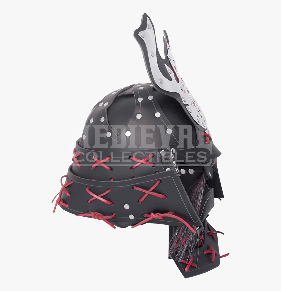 Leather Samurai Helmet - Goaltender Mask, Transparent Clipart