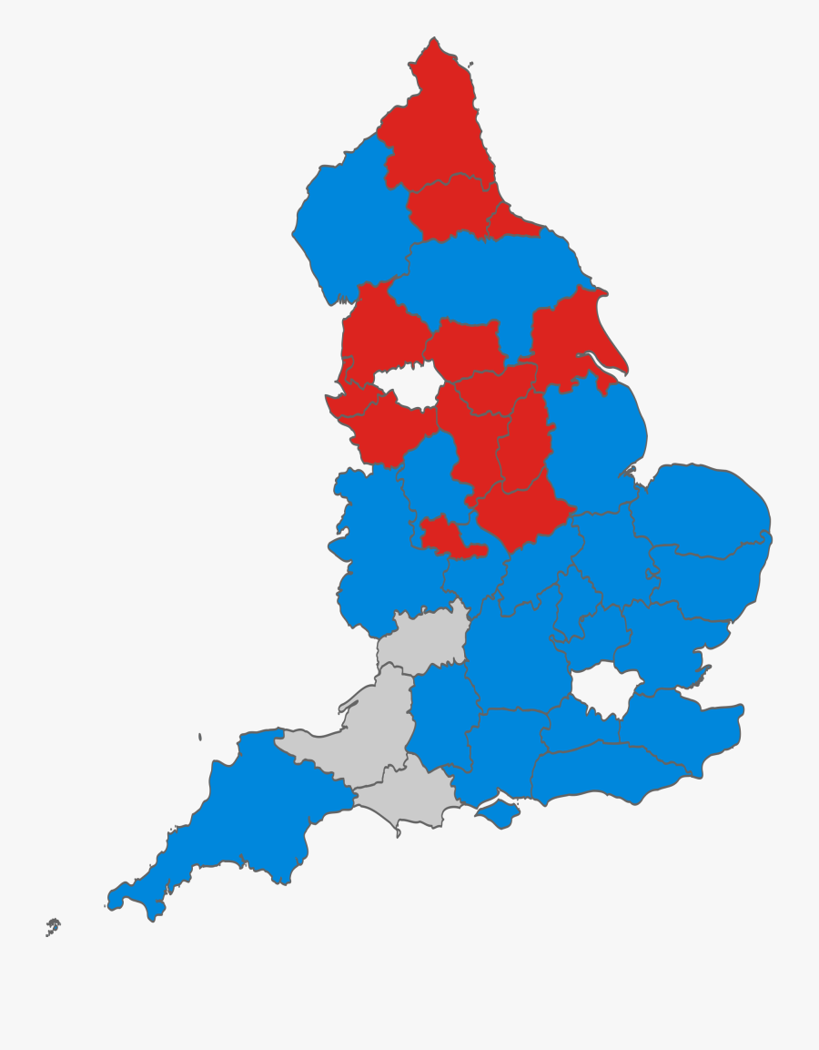 Fileengland Police And Crime Commission Elections - Uk Map, Transparent Clipart