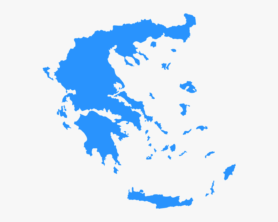 Greece Map Vector Png, Transparent Clipart