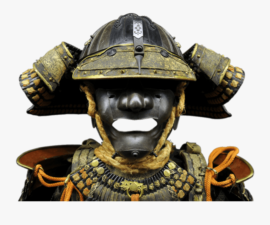 Samurai Head Protection - Samurai Helmet Transparent Background, Transparent Clipart
