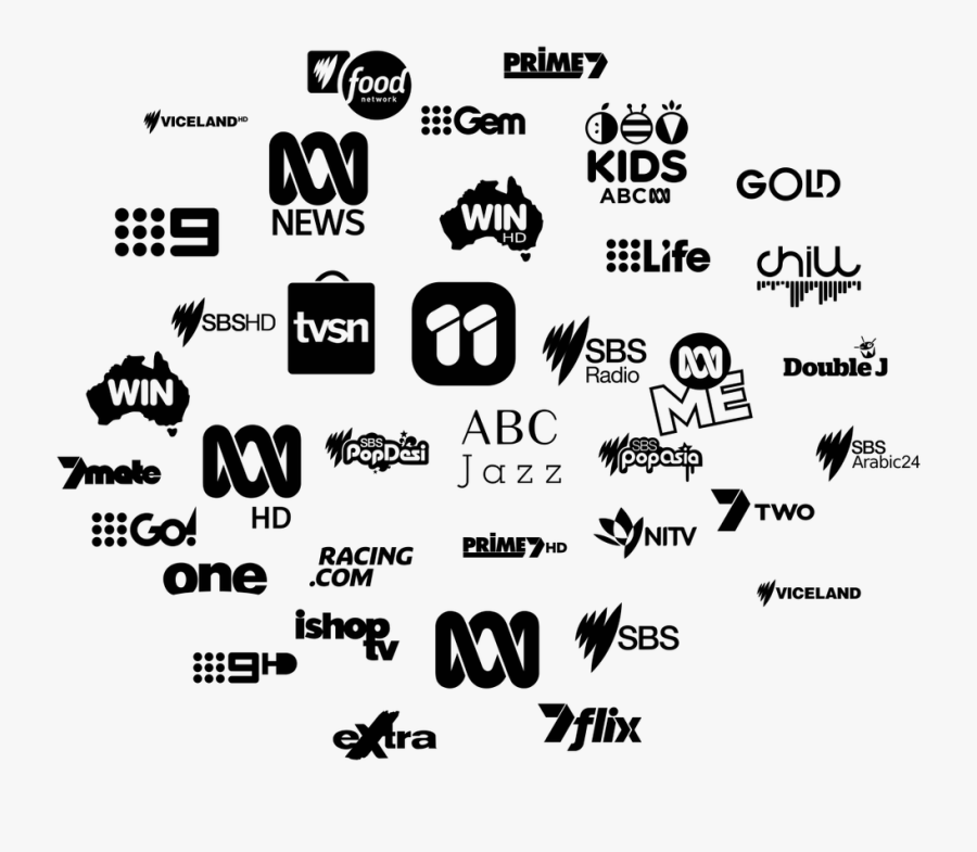Australian Tv Channels Logos Png, Transparent Clipart