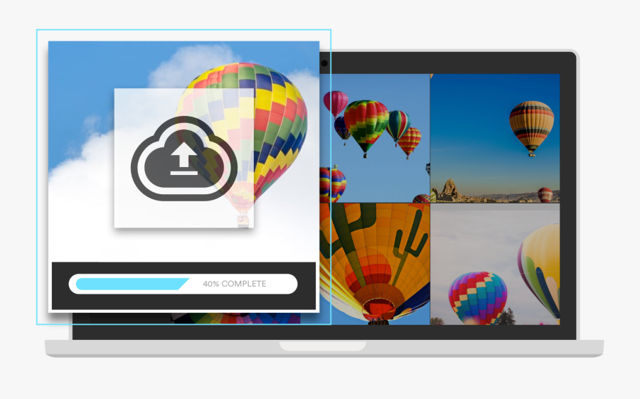 Clip Art Screen And Windows Cloudapp - Hot Air Balloon, Transparent Clipart