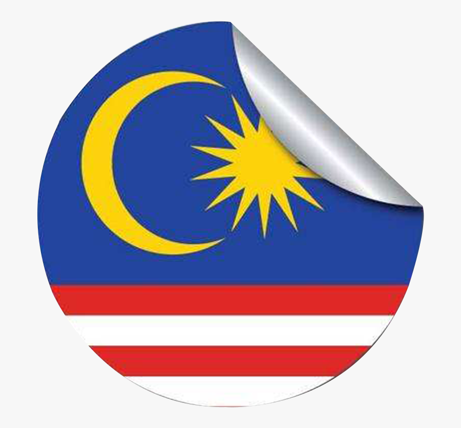 Transparent Love Shape Clipart - Flag Of Malaysia Clipart, Transparent Clipart