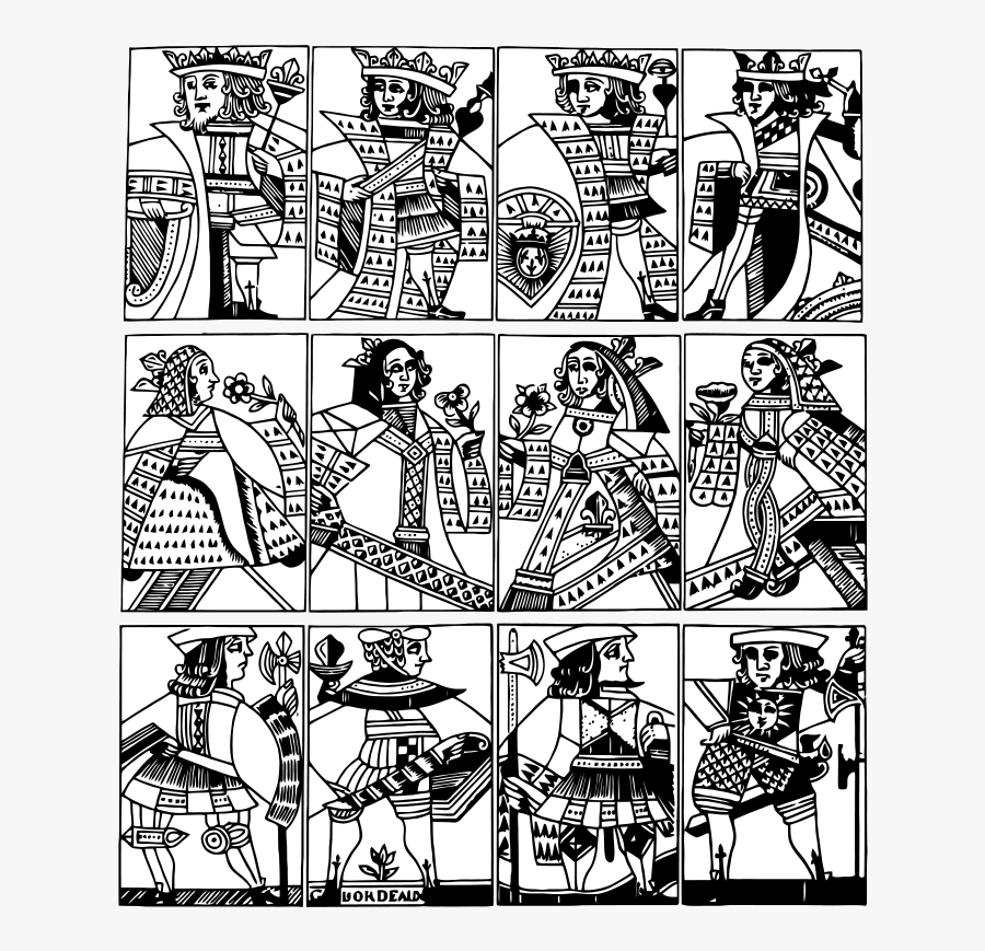 Public Domain Playing Card Art , Transparent Cartoons - Public Domain Art Playing Cards, Transparent Clipart