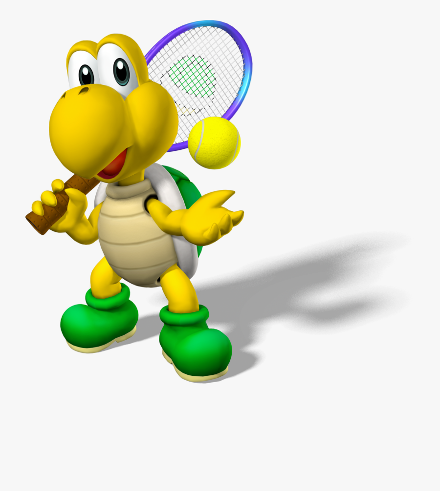 Mario Tennis Extreme Ball - Koopa Mario Tennis Aces, Transparent Clipart