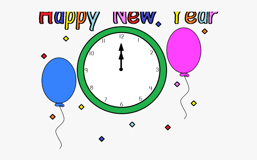 New Year 1st January, Transparent Clipart