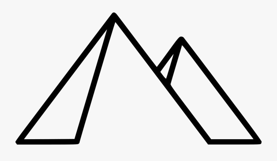 Egypt Pyramids - Icon Piramides Png, Transparent Clipart