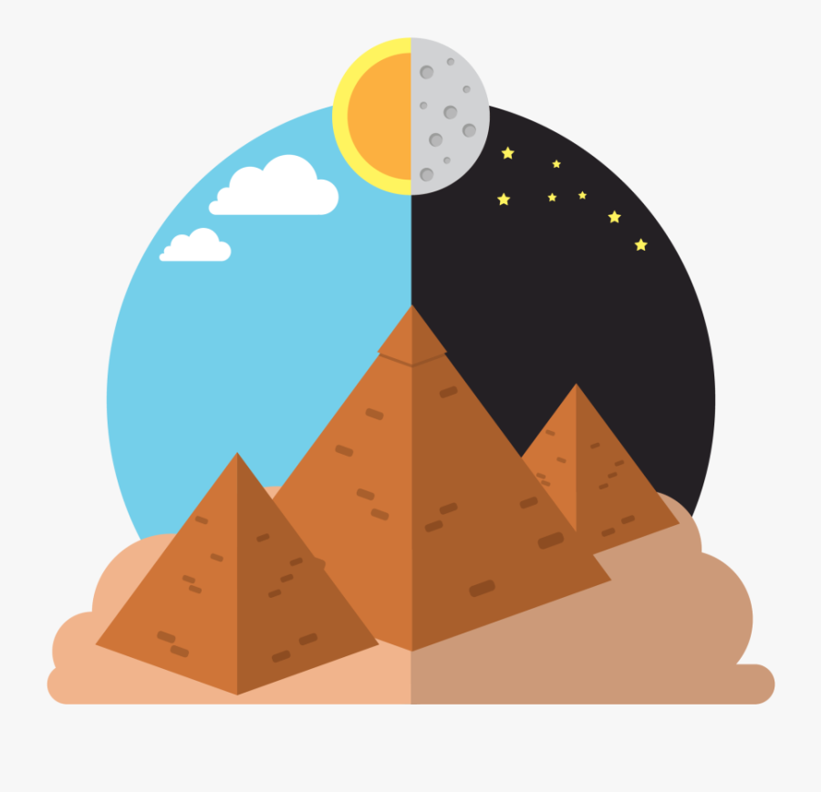 How Were Pyramids Built, Transparent Clipart
