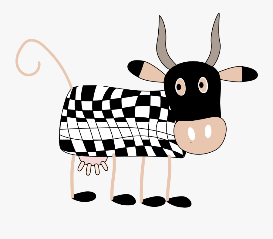 Cows Visual Effects Insert Tiger Geometry Clipartist - Animasi Bergerak Hewan Sapi, Transparent Clipart