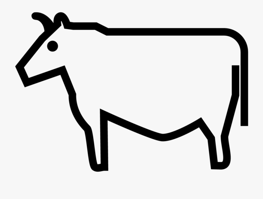 Drawing Cow Spot - Industry, Transparent Clipart