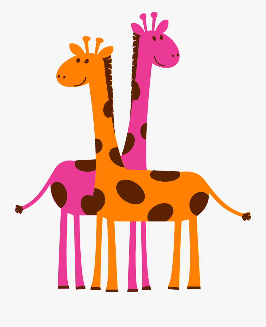 Transparent Giraffe Cartoon Png - Giraffes Clipart, Transparent Clipart