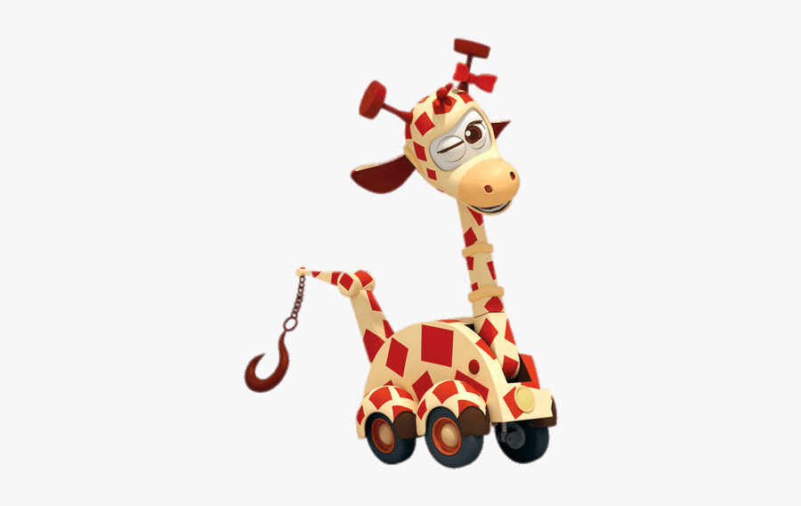 Vroomiz Giraffe Jeraldina - Vroomiz Farrah, Transparent Clipart