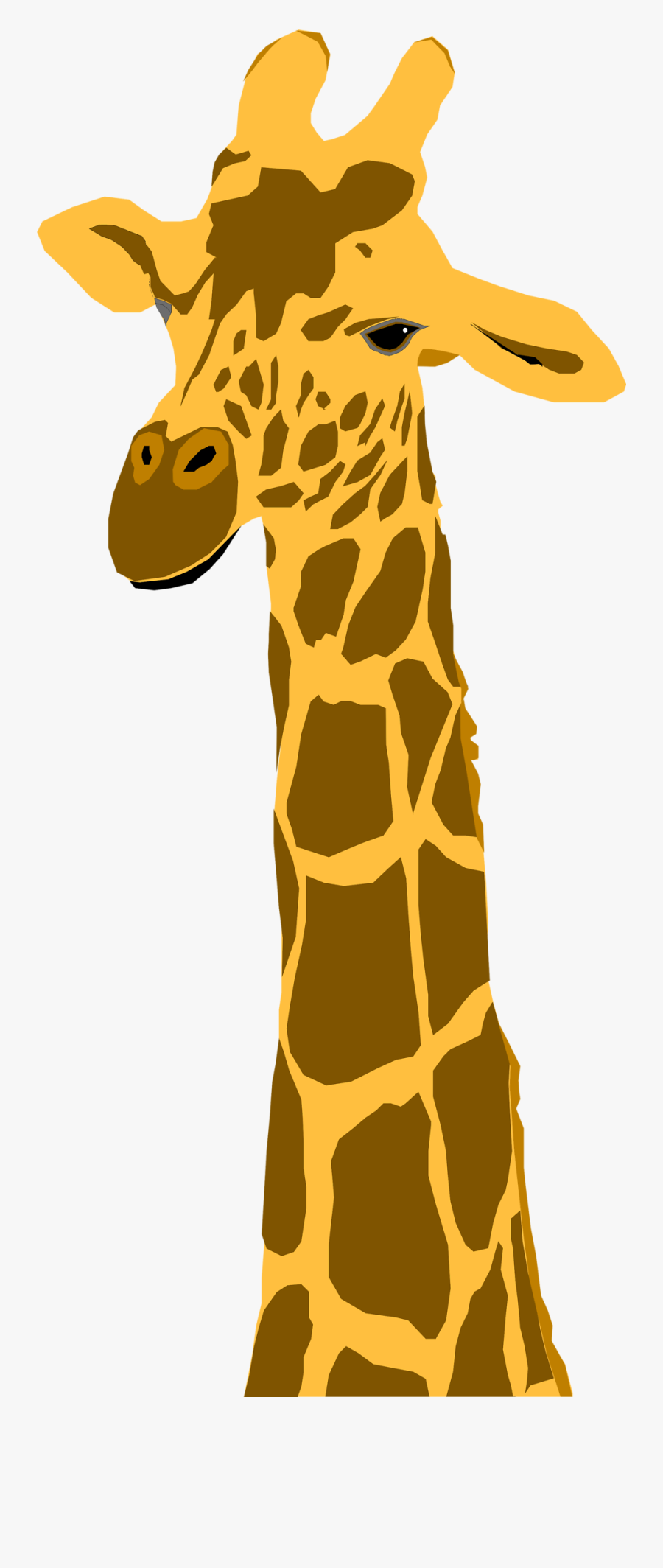 Giraffe Clipart Transparent Background - Transparent Background Giraffe Clipart, Transparent Clipart