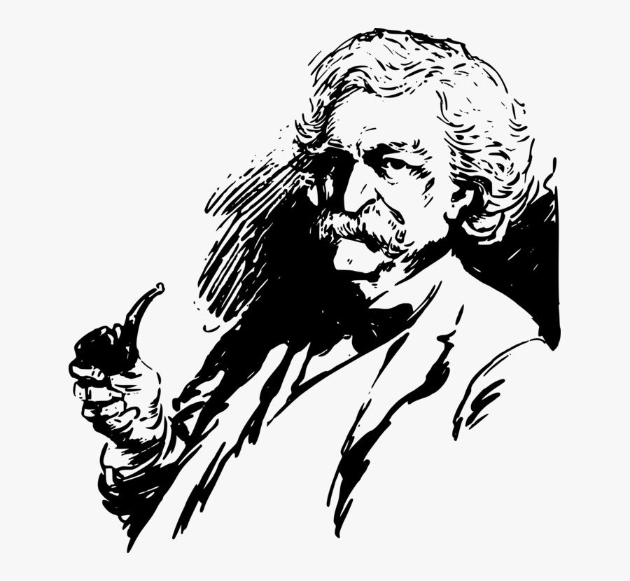 Mark Twain .png, Transparent Clipart