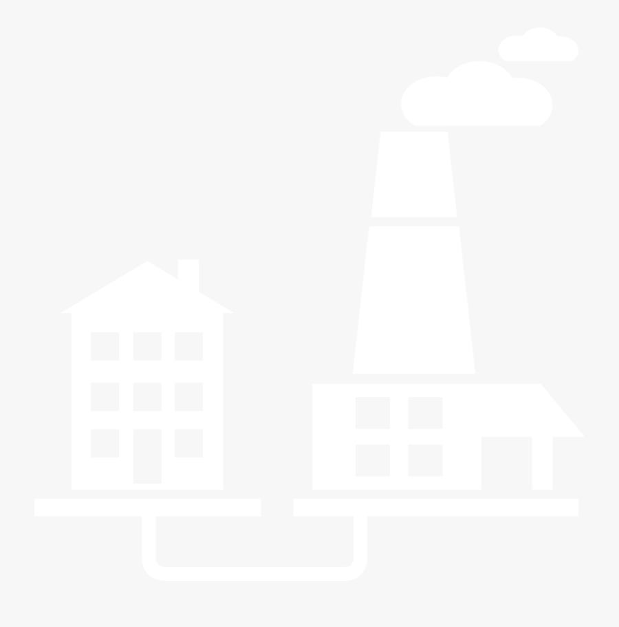 District Heating & Cooling Applications - Illustration, Transparent Clipart