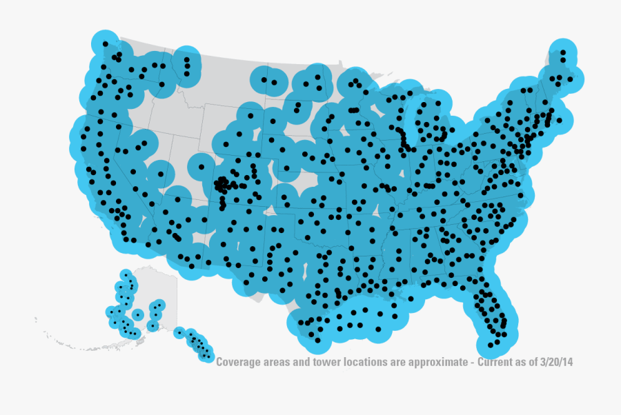 Ads B Coverage Map , Free Transparent Clipart - ClipartKey