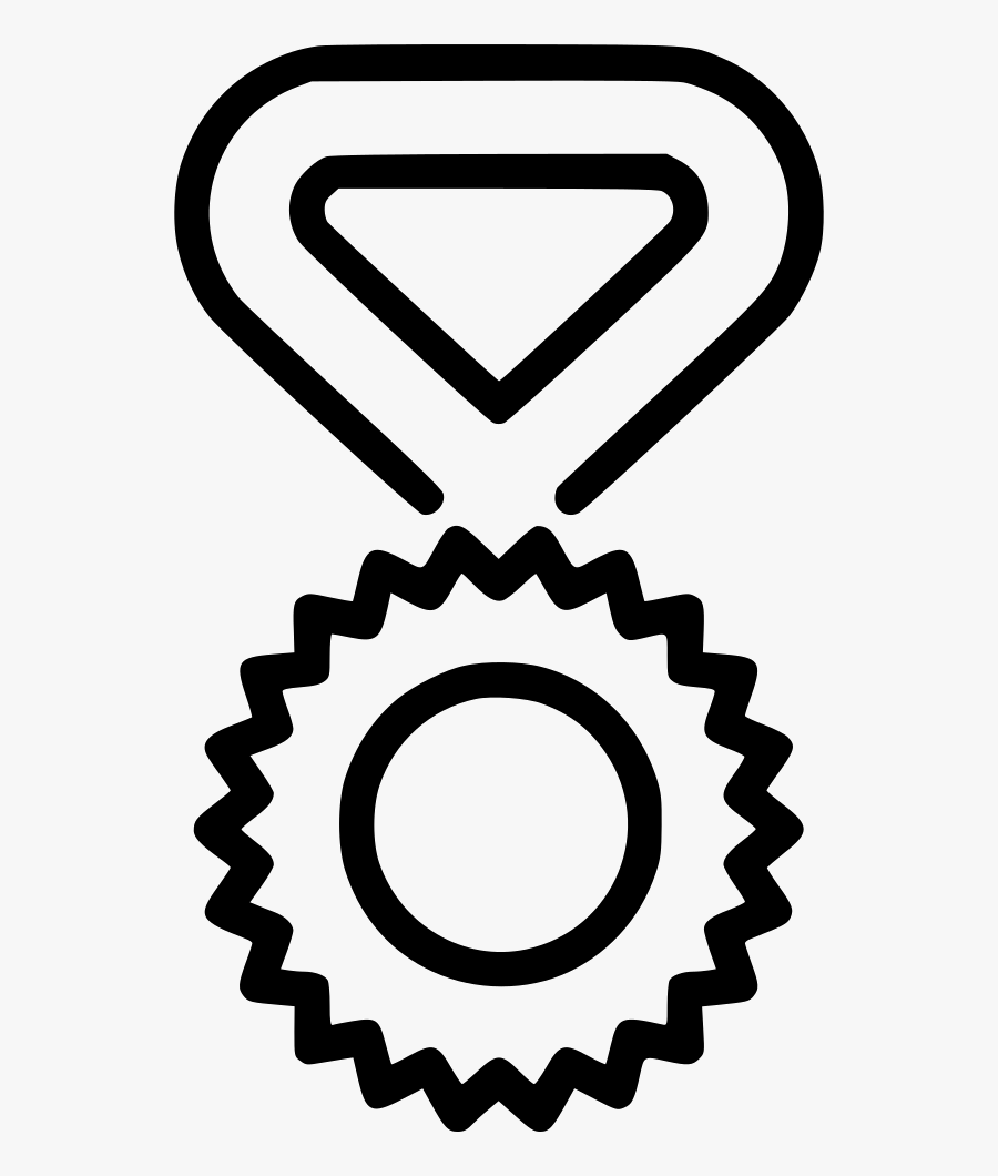 Medal Reward Bonus Distinction Sport Hierarchy Champion - Red White And Blue Rosette, Transparent Clipart