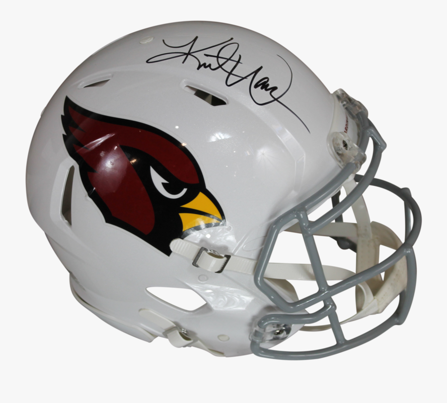 Kurt Warner Autographed Arizona Cardinals White Riddell - Arizona Cardinals, Transparent Clipart
