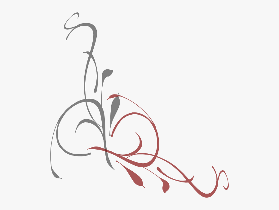 Lavender Flower Border Png - Vine Clip Art, Transparent Clipart