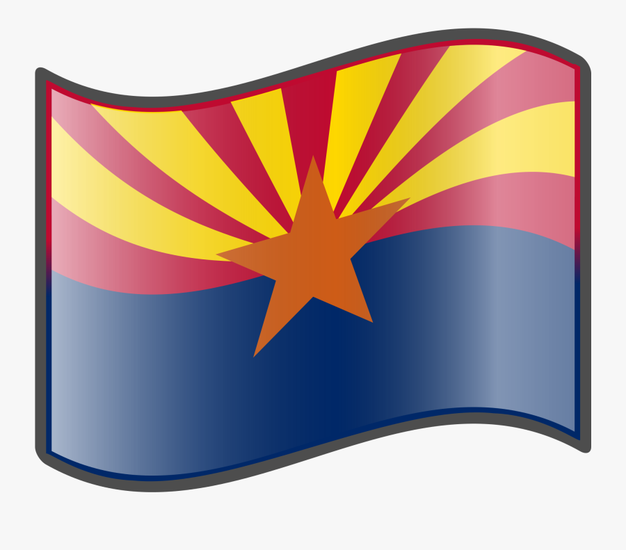 Transparent Arizona Clipart - Arizona Flag Png Graphics, Transparent Clipart