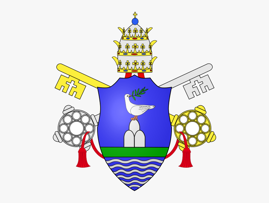 Pope Pius Xii"s Coat Of Arms - Pope Pius Xii Coat Of Arms, Transparent Clipart