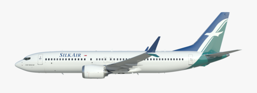 Boeing 737 Next Generation Boeing 767 Silkair Flight - Boeing 737 Max 8 Png, Transparent Clipart