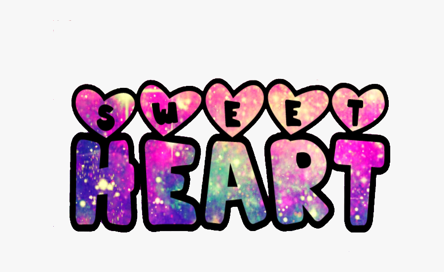 Ftestickers Sweetheart Love Hearts Colorful Freetoedit - Heart, Transparent Clipart
